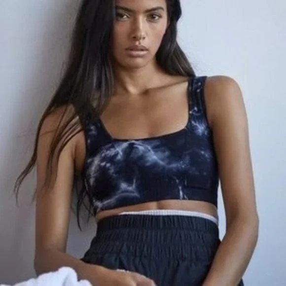 Free People Movement good karma tie dye sports bra M/L - Picture 6 of 6